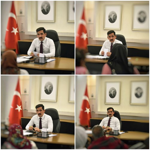 Kaymakamımız Sayın Muhammed Enes İPEK , "Vatandaşlarımızla Buluşma Günü" Kapsamında Vatandaşlarımızı Ağırladı.